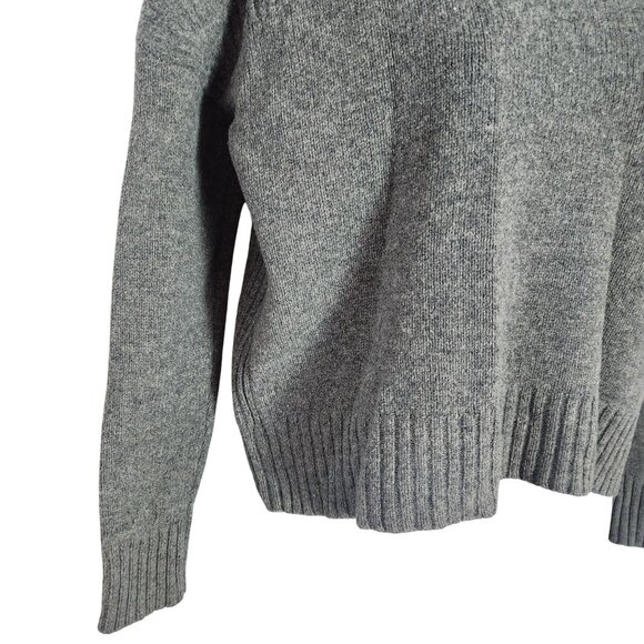 Jason Wu Womens Gray Wool Turtleneck Sweater XS - Picture 5 of 9